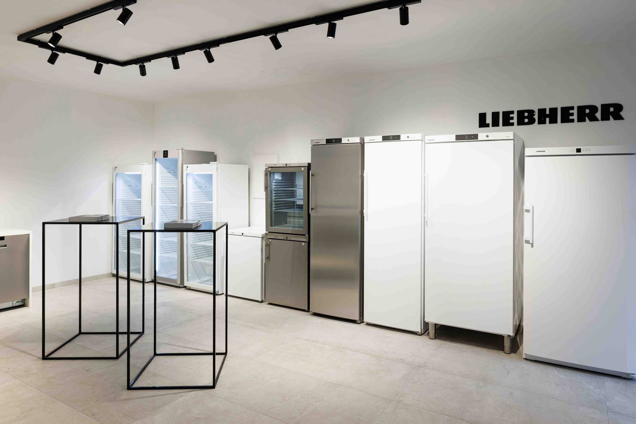 Fotografo Architettura Showroom Elettrodomestici in showroom architettura
