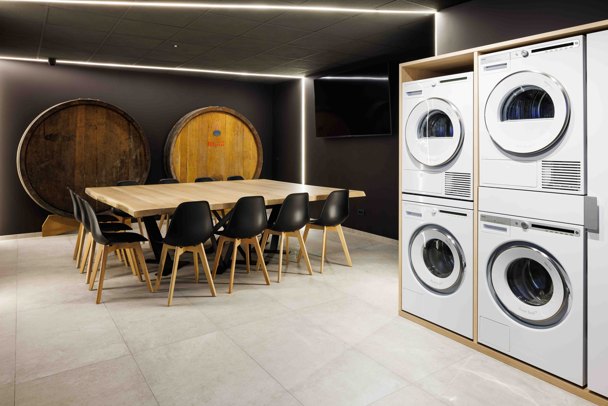 Fotografo Architettura Showroom Elettrodomestici in showroom architettura