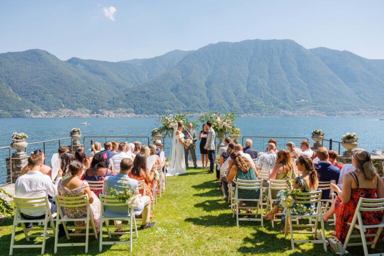 matrimonio sul lago di como
