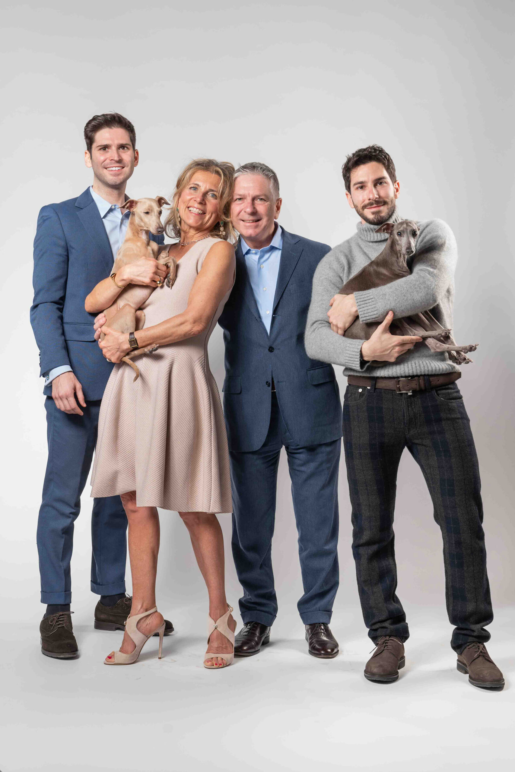 Foto ritratto famiglia studio Milano