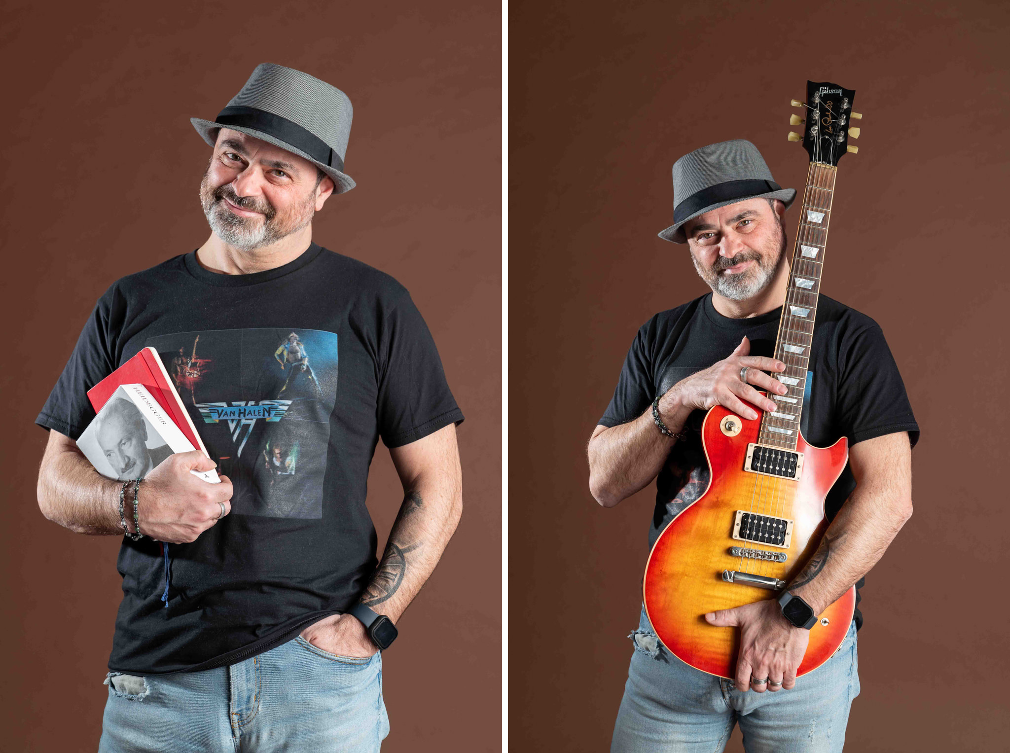 Foto Ritratto Ambientato Alessandro Foto ritratto con oggetto musicista