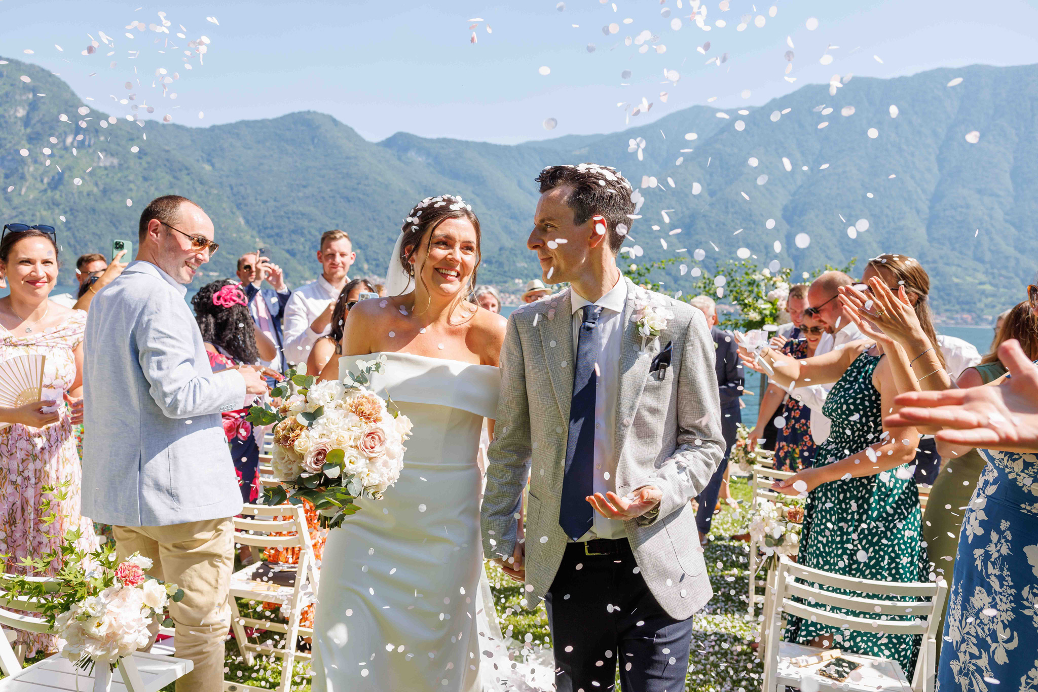 Como Lake Wedding Photographer