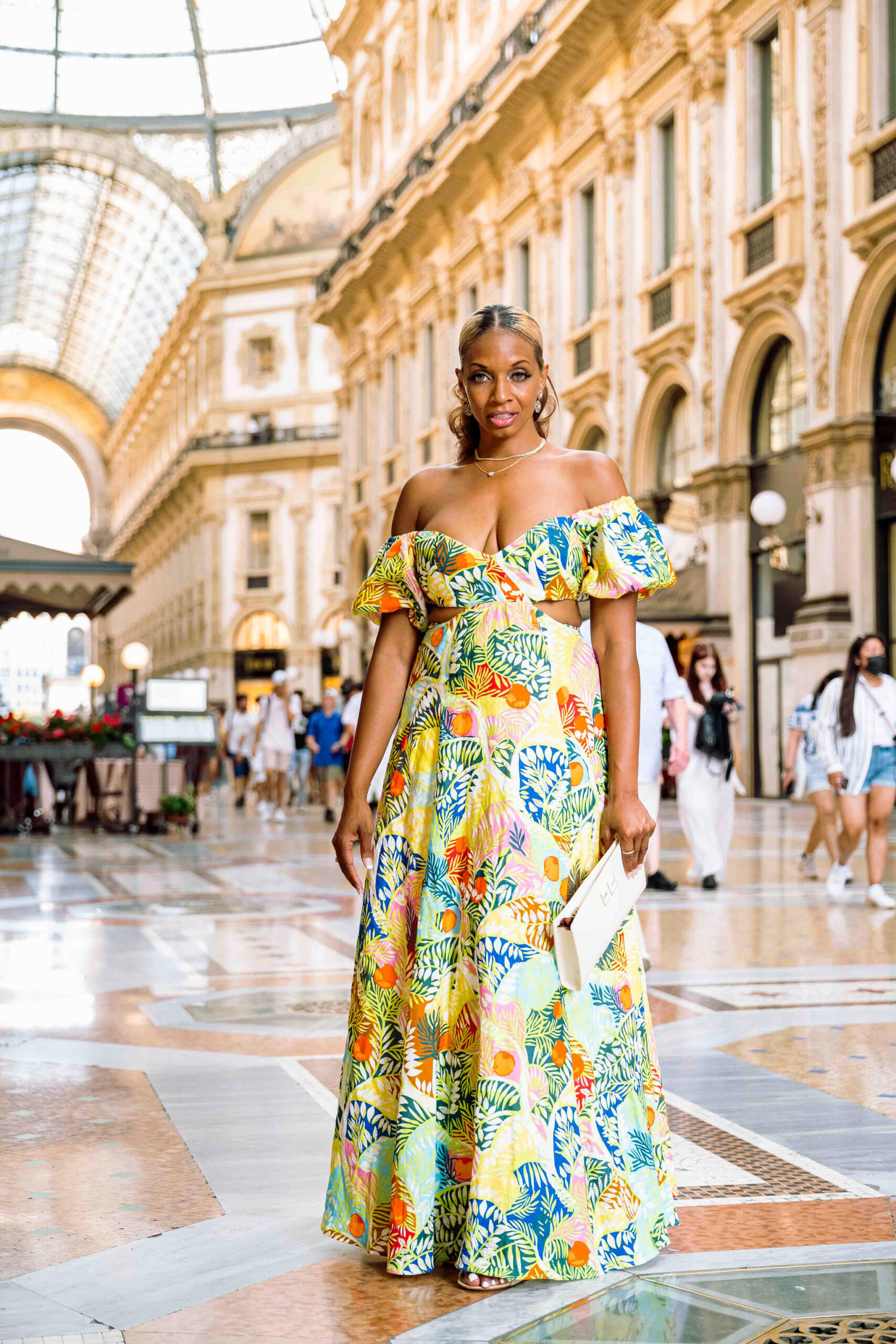 Foto di ritratto ambientato moda milano