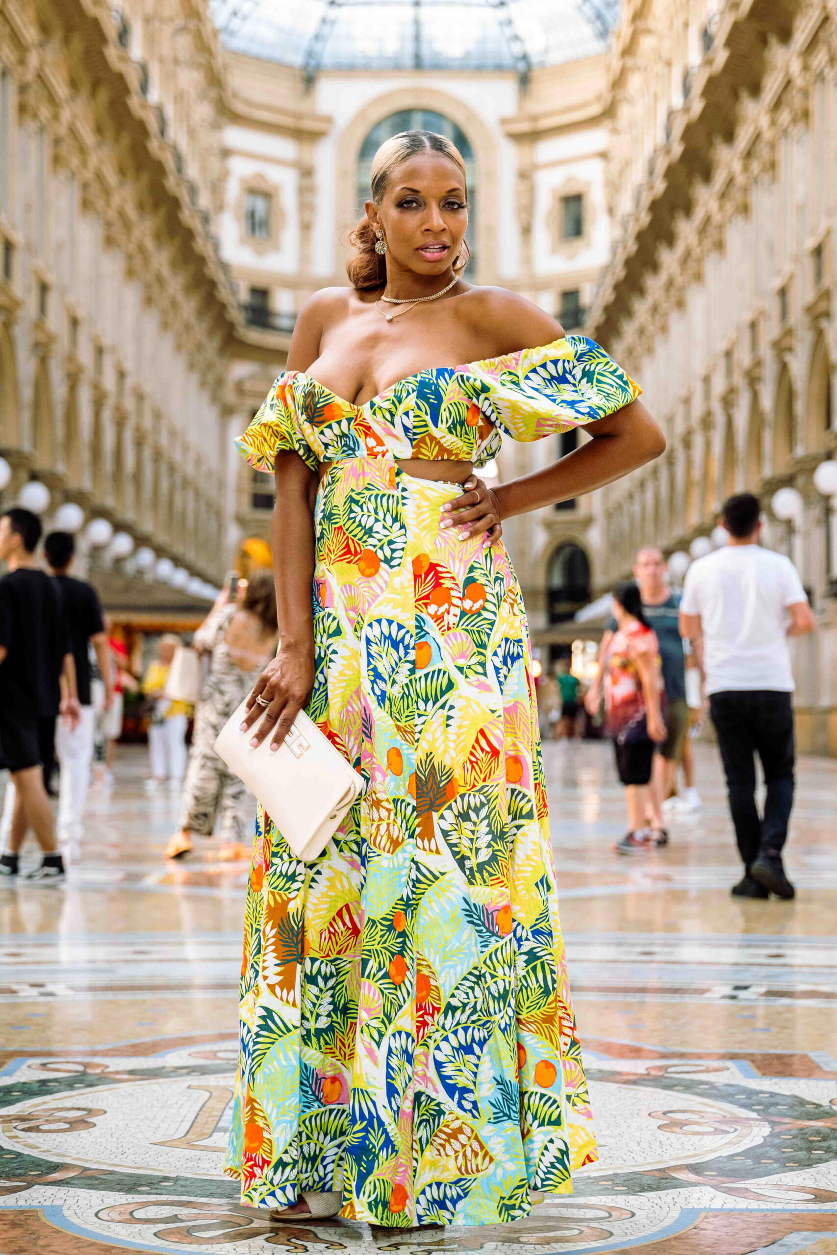 Foto di ritratto ambientato moda milano