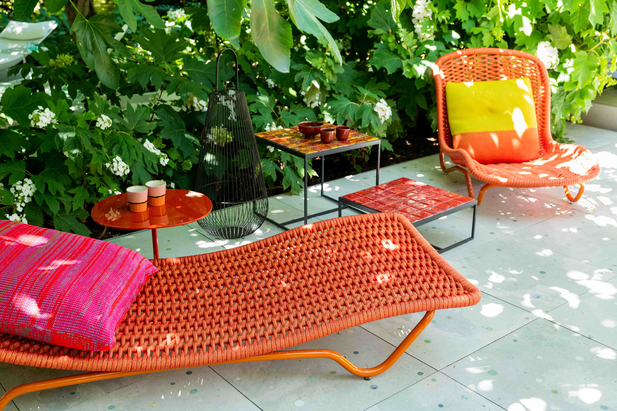 Mobili di design in esterna
