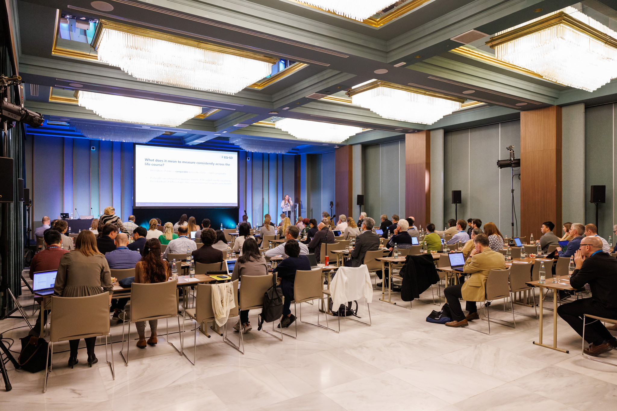 foto evento euroqol Sala conferenze dell'evento EuroQol
