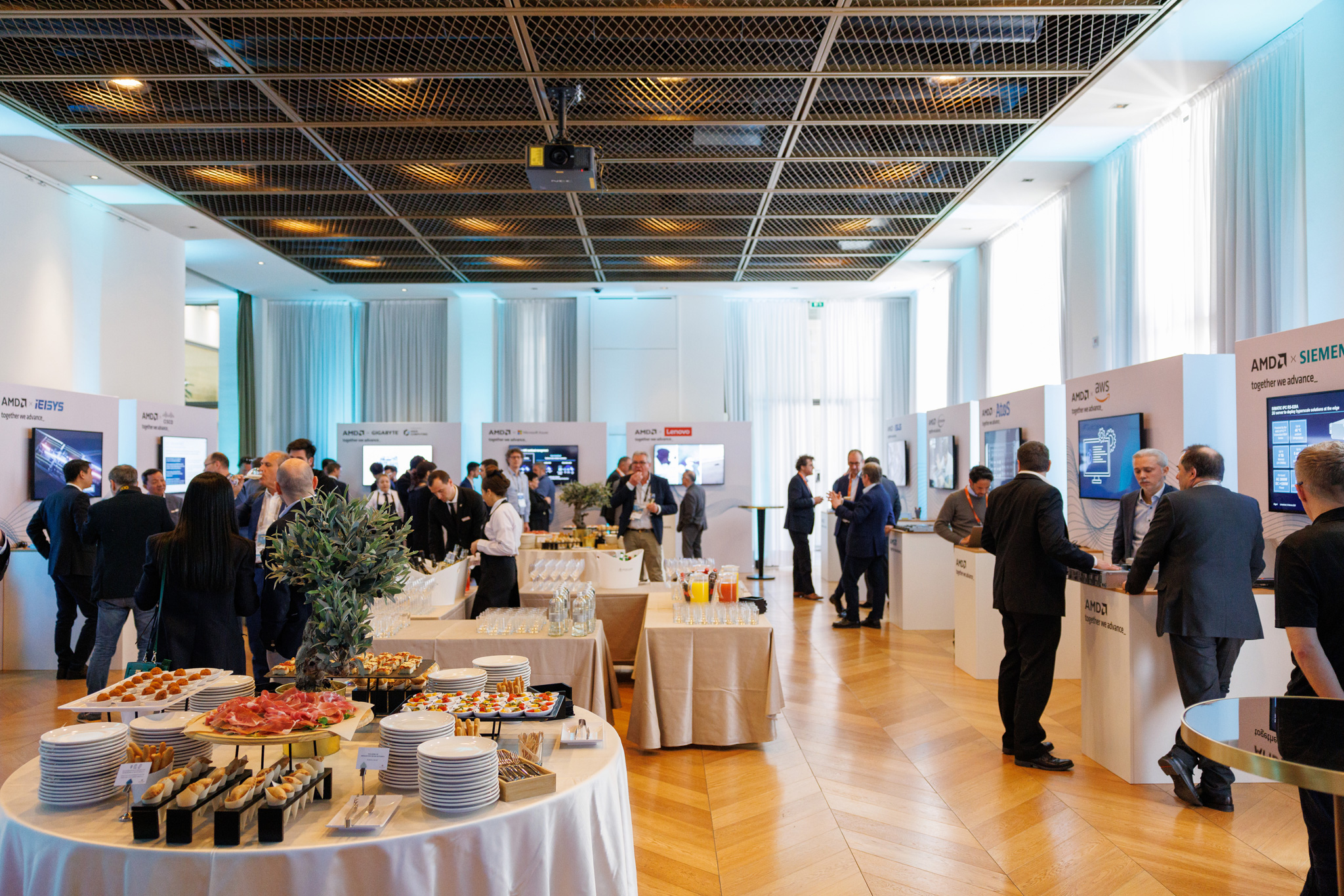 foto evento AMD foto del ricevimento dell'evento AMD