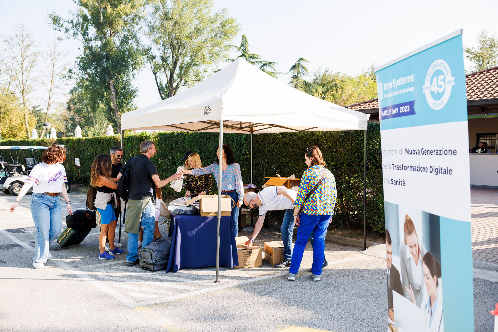 Foto di reportage dell'evento di golf di Intersystems