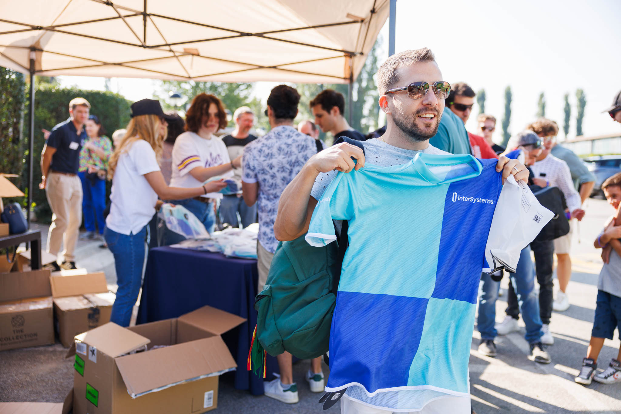 Foto di reportage dell'evento di golf di Intersystems