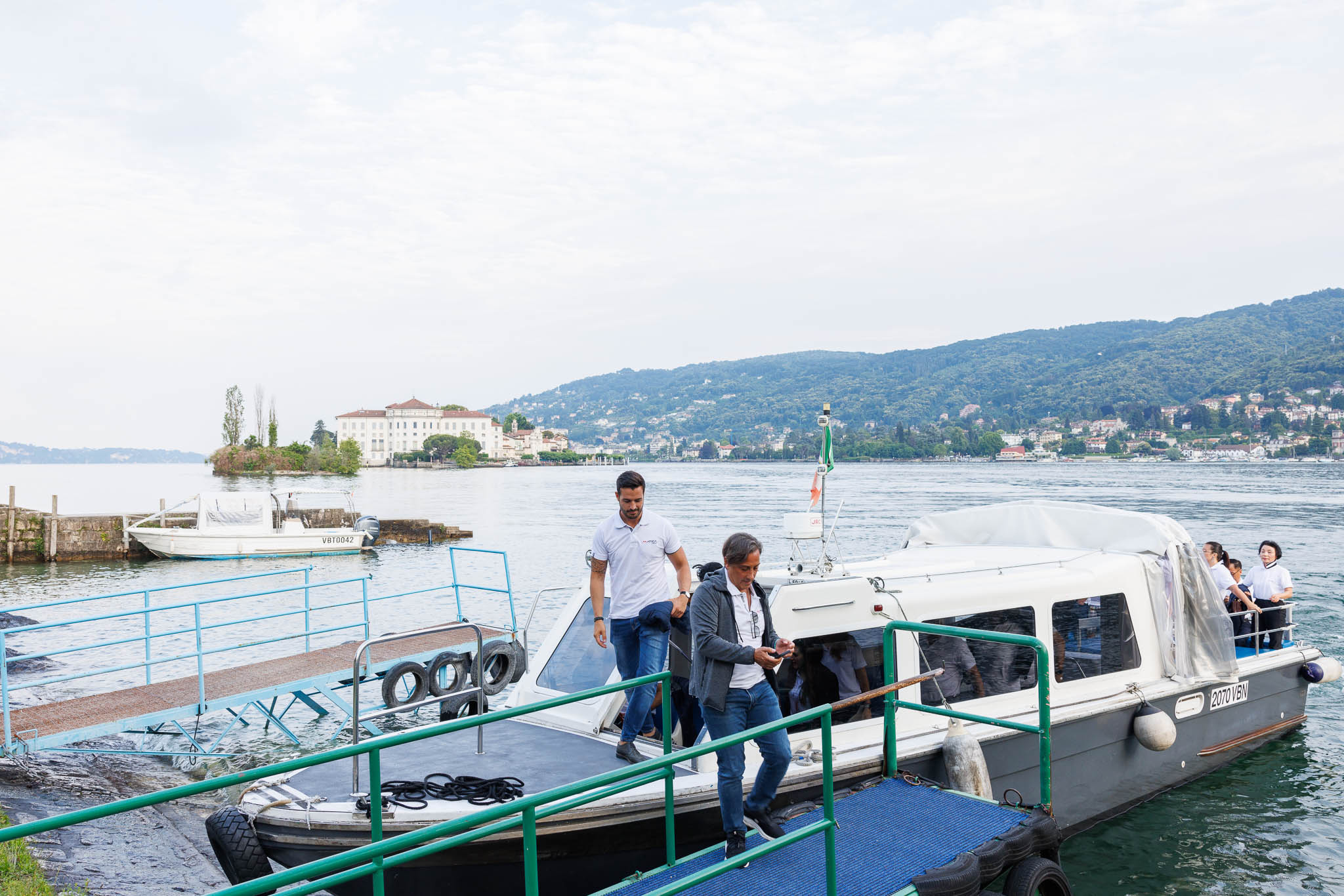 Foto business di conferenza presso il Lago Maggiore