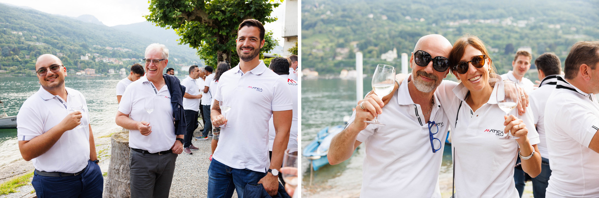 Foto business di conferenza presso il Lago Maggiore
