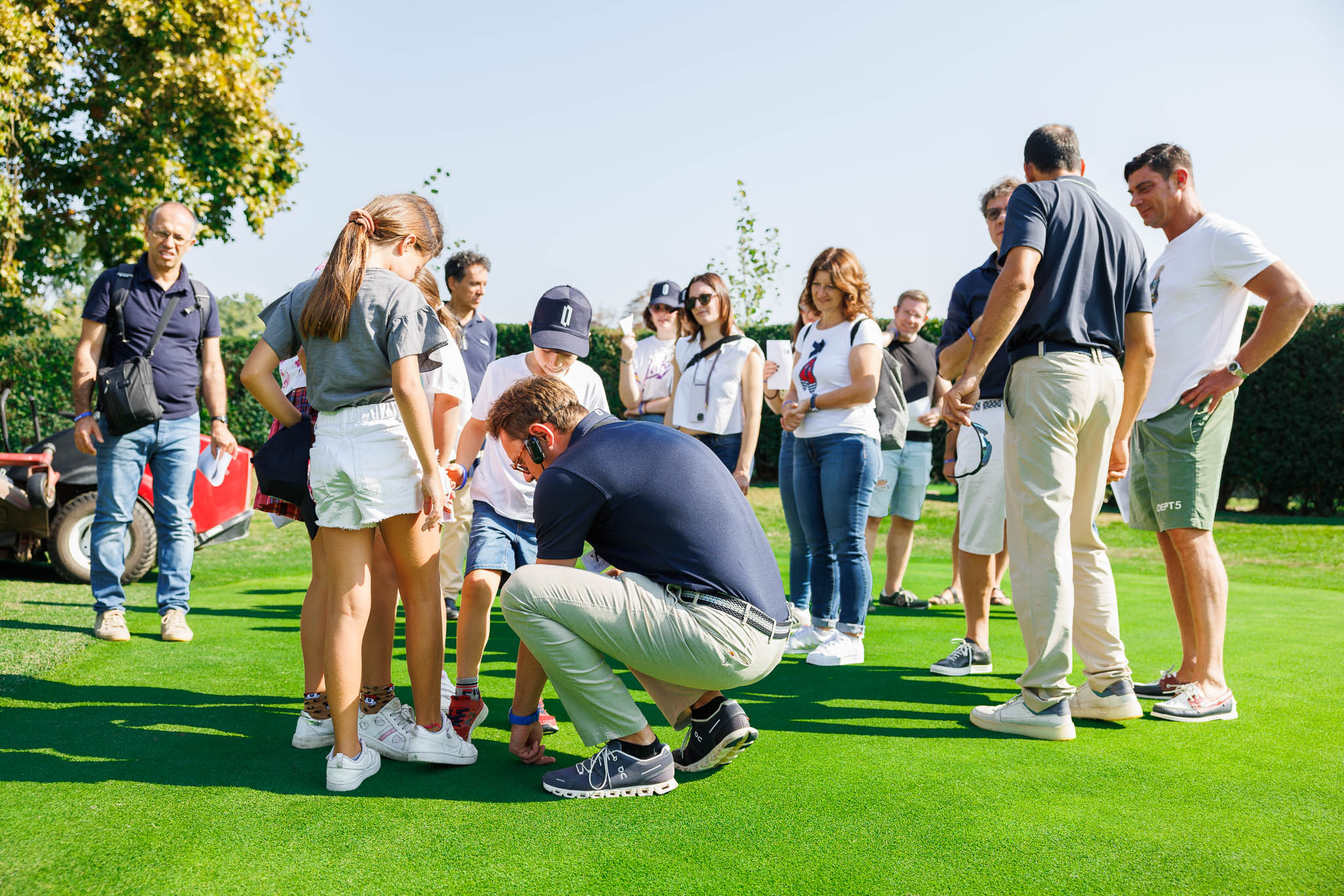 Foto di reportage dell'evento di golf di Intersystems
