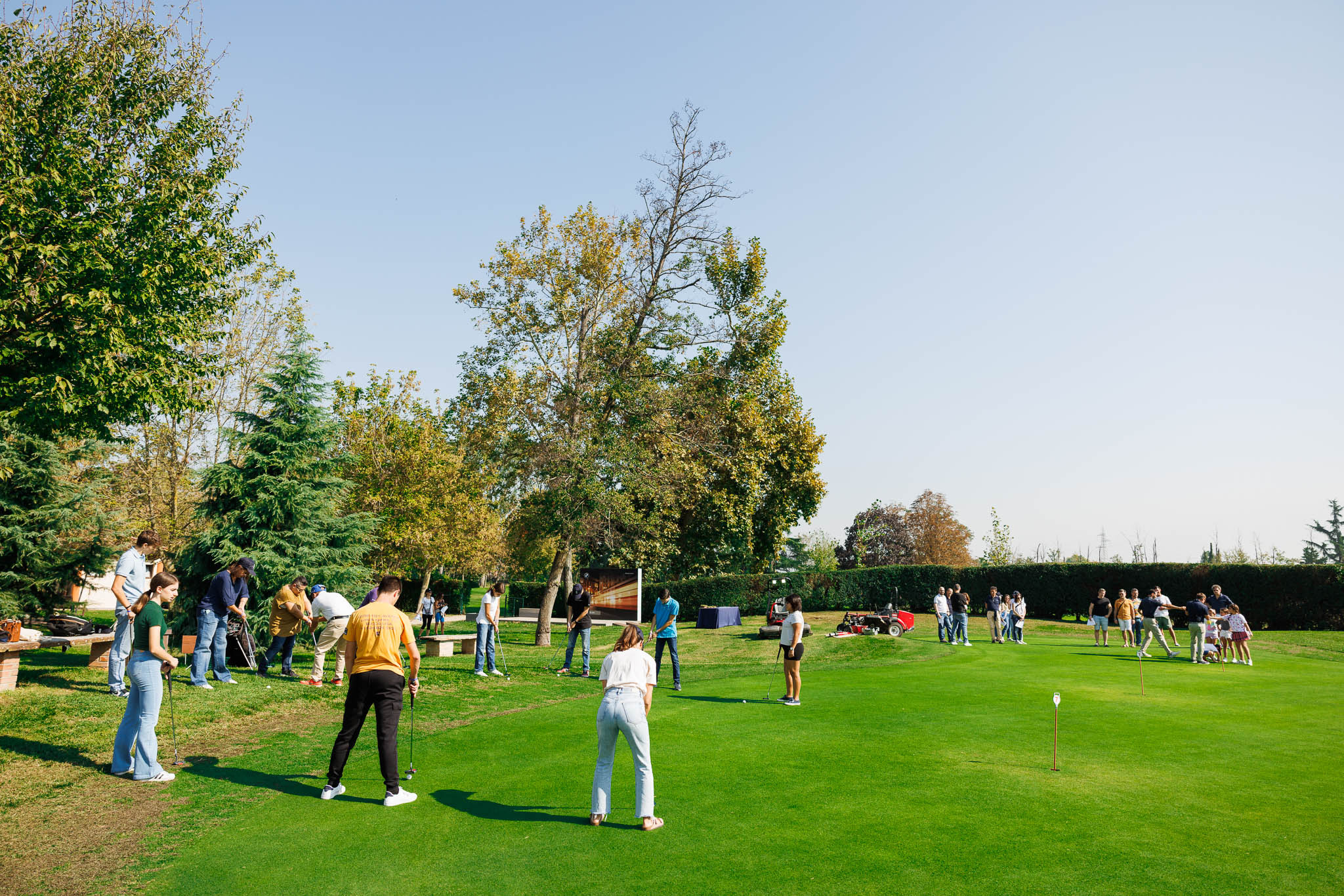 Foto di reportage dell'evento di golf di Intersystems