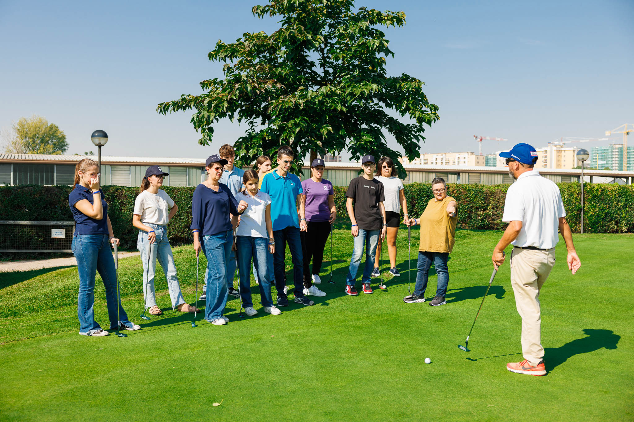 Foto di reportage dell'evento di golf di Intersystems