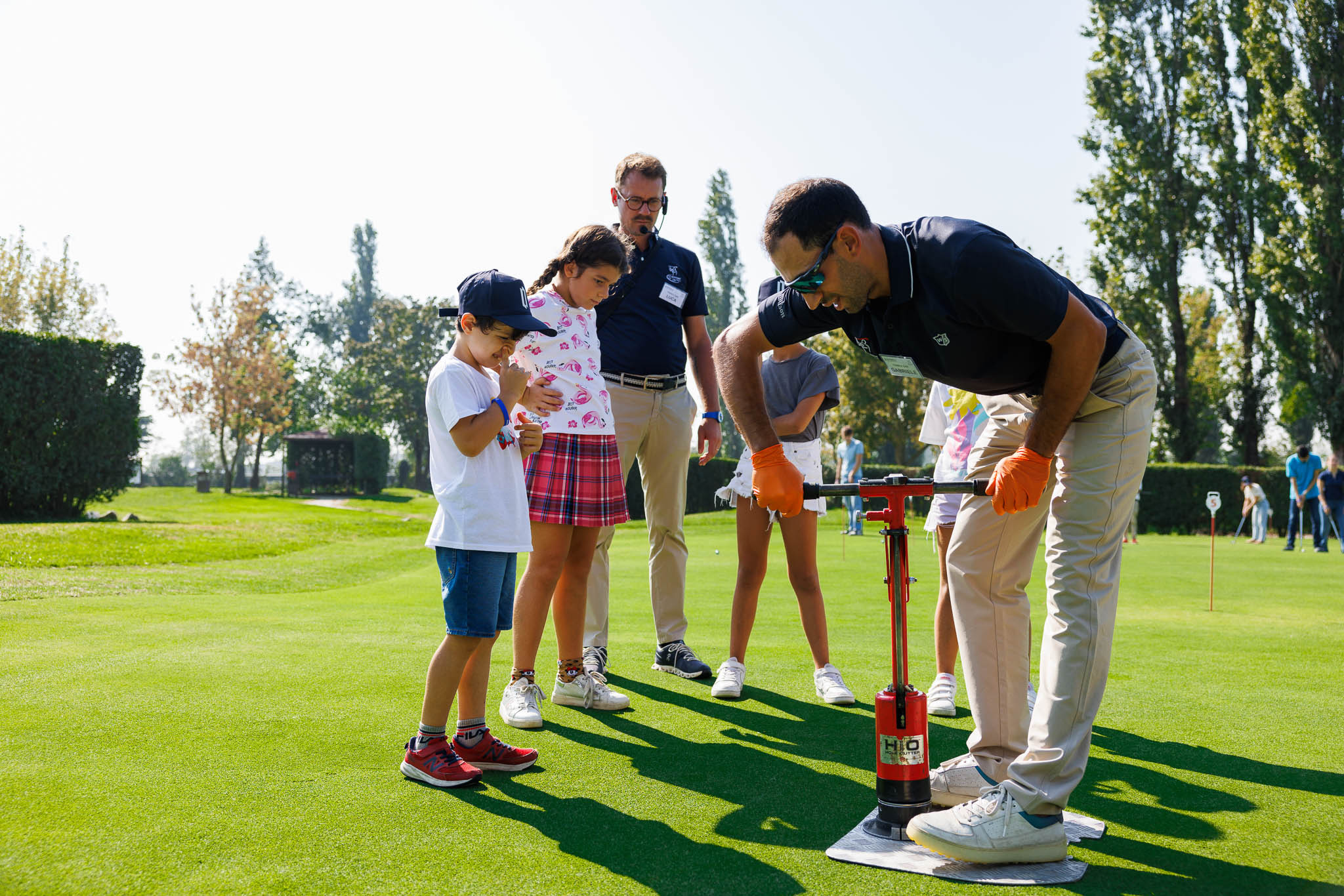 Foto di reportage dell'evento di golf di Intersystems