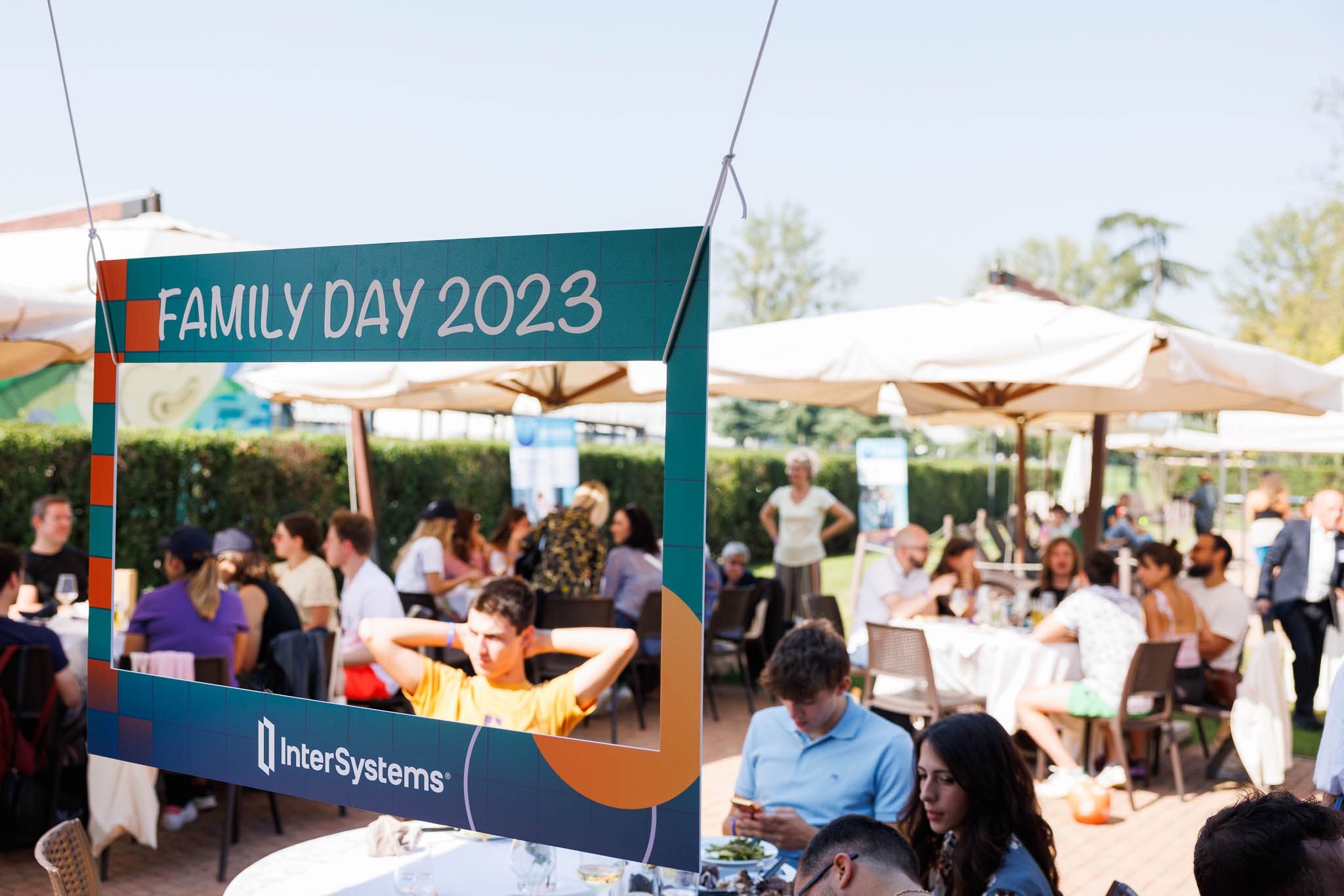 Foto di reportage dell'evento di golf di Intersystems