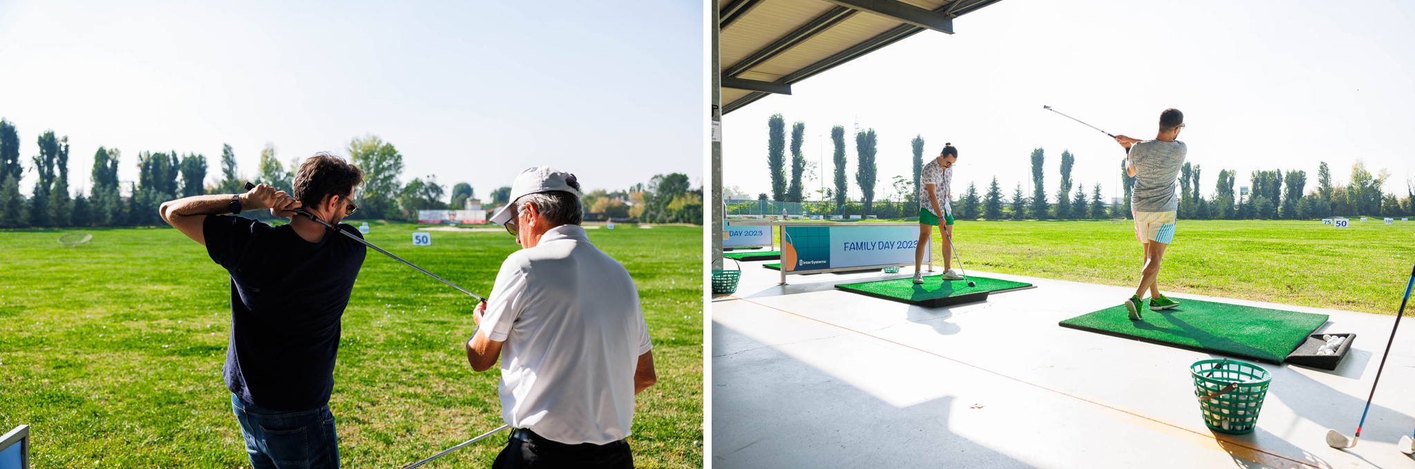 Foto di reportage dell'evento di golf di Intersystems