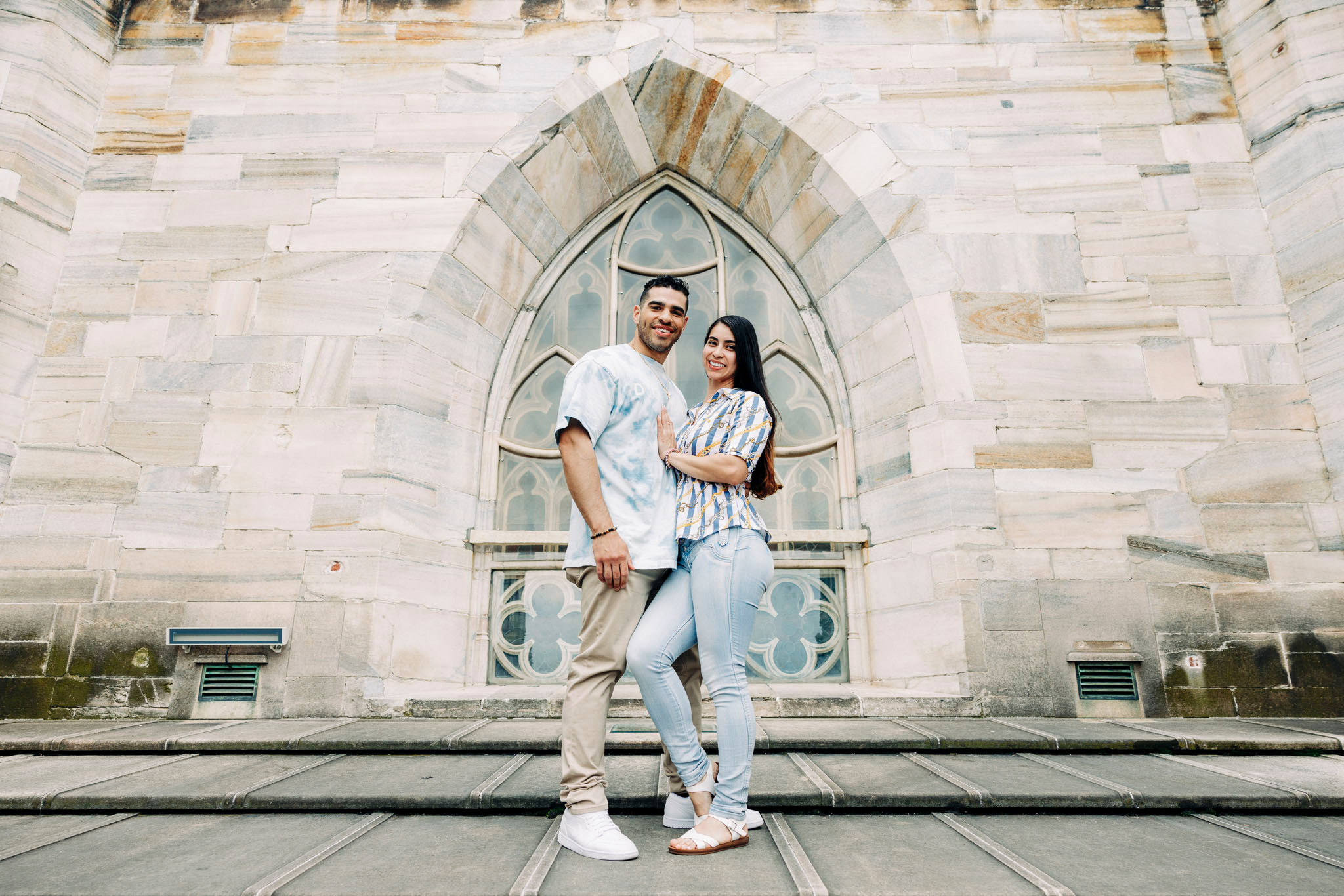 Servizio fotografico di una proposta di matrimonio a Milano