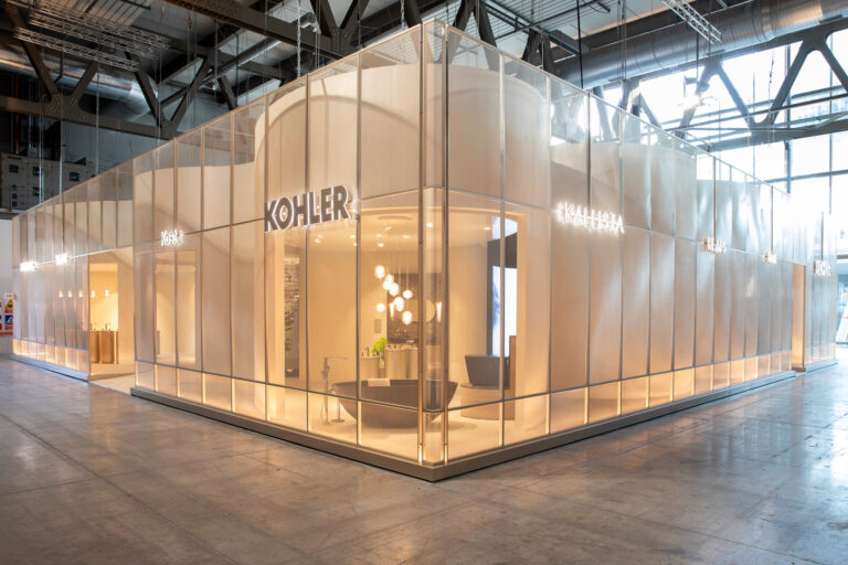 Servizio fotografico di architettura per Kohler al Salone del Mobile 2024
