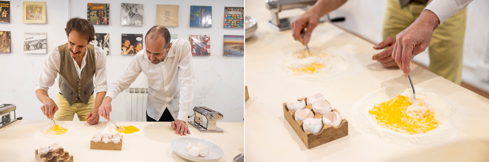 Servizio fotografico di reportage di un'esperienza gastronomica