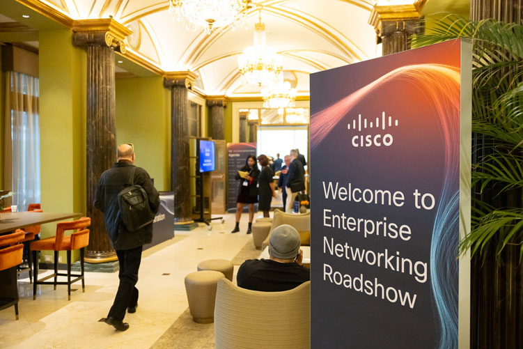 event business photography Cisco evento aziendale networking roadshow Westin Palace Milano