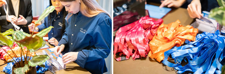 event business photography Cisco evento aziendale networking roadshow Westin Palace Milano