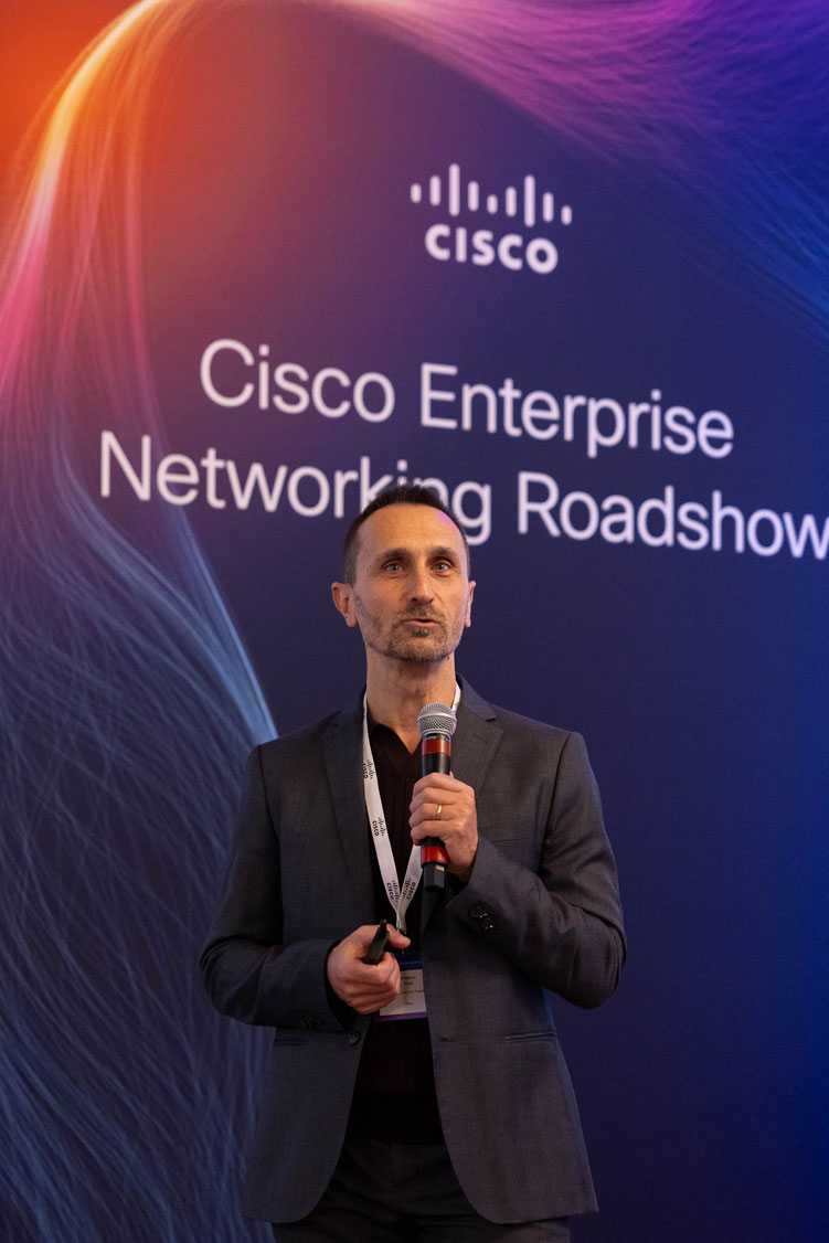 event business photography Cisco evento aziendale networking roadshow Westin Palace Milano