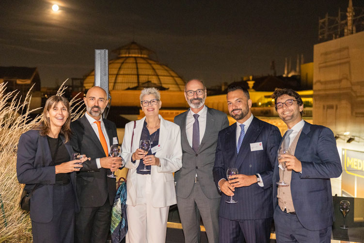 event business photography Evento DWF terrazza galleria Milano ristorante HORTO