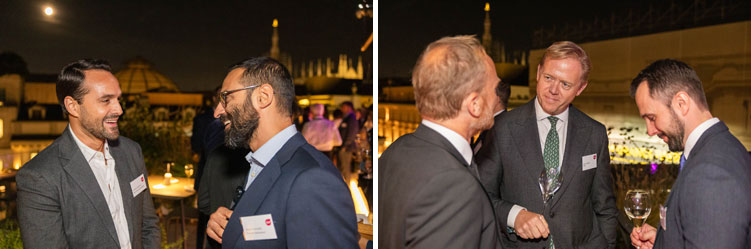 event business photography Evento DWF terrazza galleria Milano ristorante HORTO