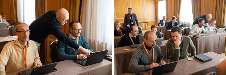event business photography Cisco evento aziendale networking roadshow Westin Palace Milano