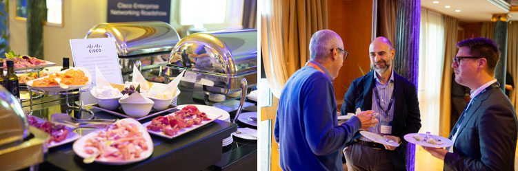 event business photography Cisco evento aziendale networking roadshow Westin Palace Milano