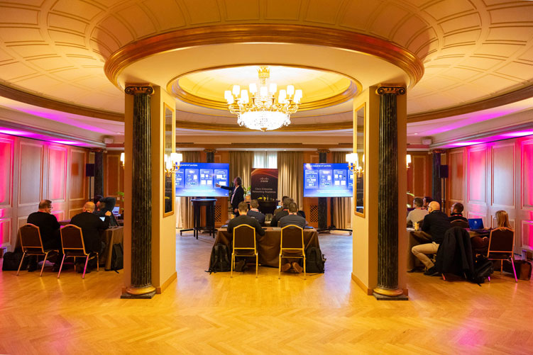 event business photography Cisco evento aziendale networking roadshow Westin Palace Milano