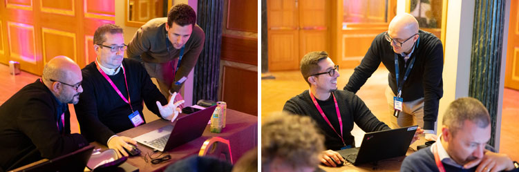 event business photography Cisco evento aziendale networking roadshow Westin Palace Milano