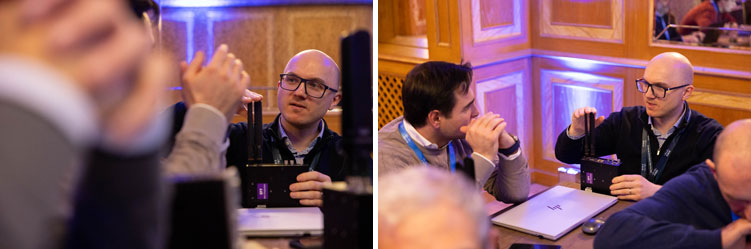 event business photography Cisco evento aziendale networking roadshow Westin Palace Milano