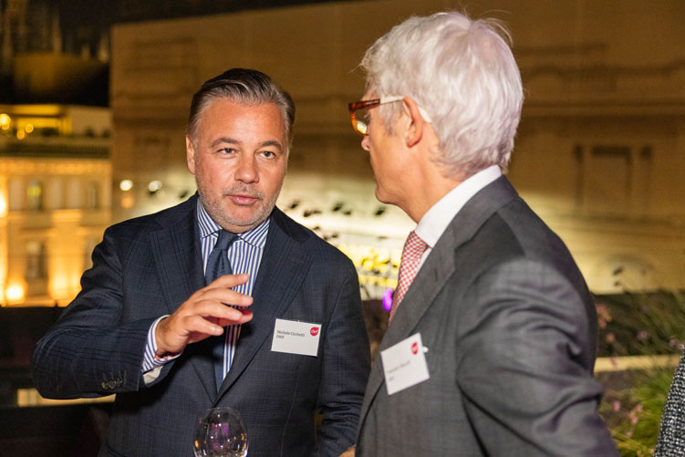 event business photography Evento DWF terrazza galleria Milano ristorante HORTO
