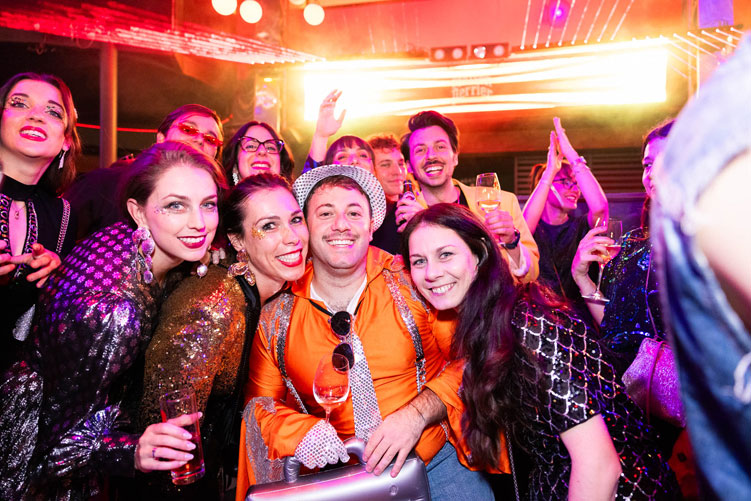 eventbusinessphotography-perrier-party Festa Maison Perrier NUMA Club Bologna French Kiss Party