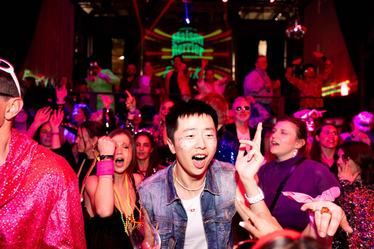 eventbusinessphotography-perrier-party Festa Maison Perrier NUMA Club Bologna French Kiss Party